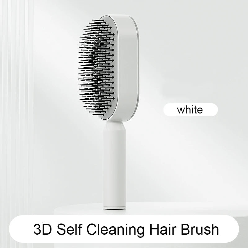 Self Cleaning Styling Hair Brush