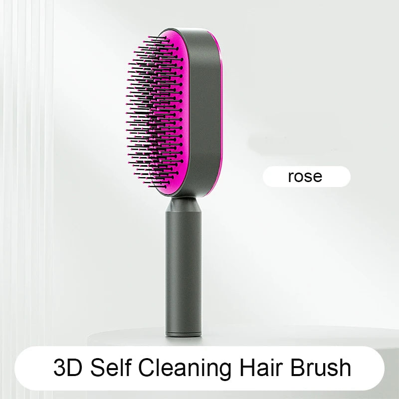 Self Cleaning Styling Hair Brush