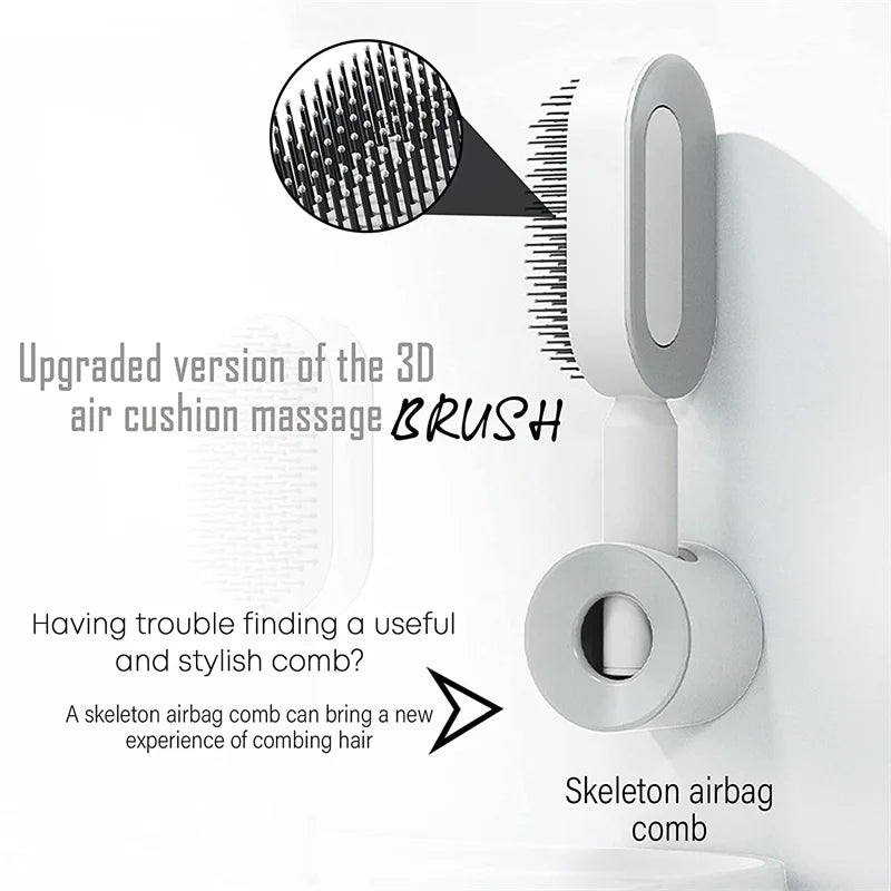 Self Cleaning Styling Hair Brush