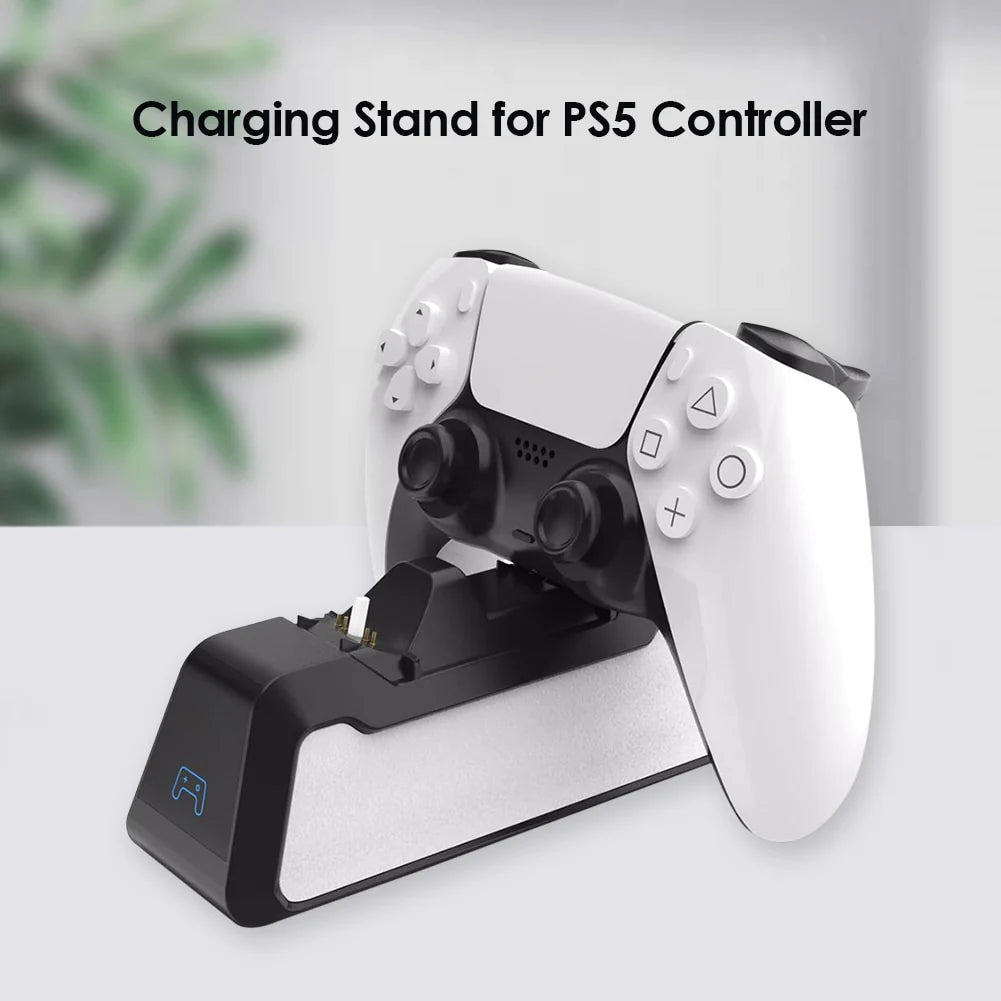 Sony PS5 Dual Fast Charger Wireless Controller Dock Station USB 3.1