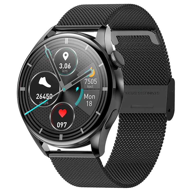 Bluetooth Call Smartwatch for Android Phones - ECG, Blood Pressure and Heart Rate Monitoring