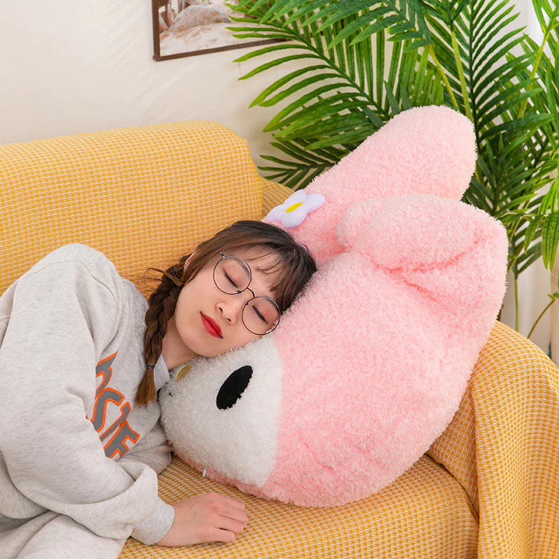 Oversized Sanrio Melody Pillow Cushion Cute Cartoon Doll Sofa Valentine'S Day Girlfriend Birthday Present Kawaii Plush Toys