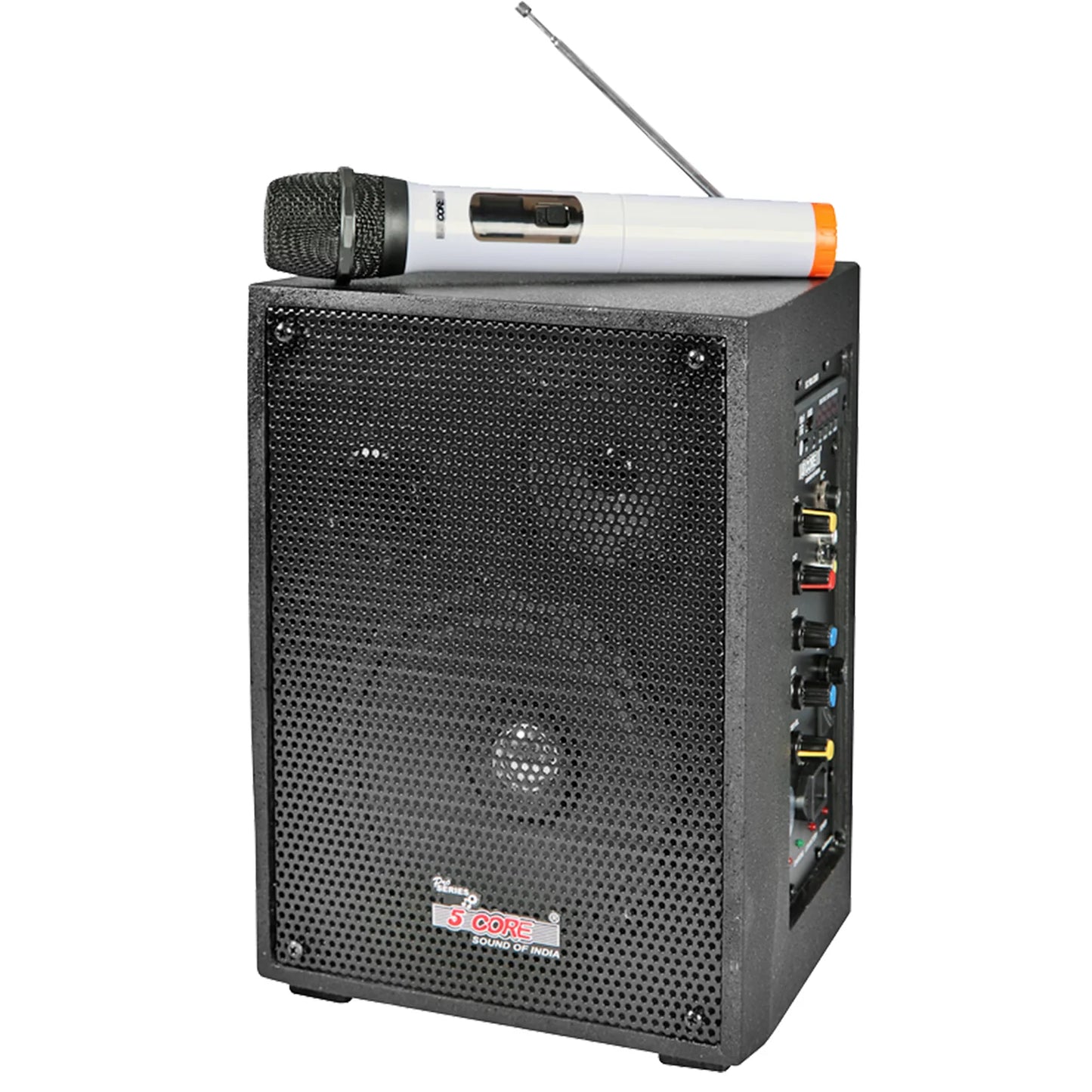 5Core Portable PA Speaker System 40W + Wireless Mic Rechargeable