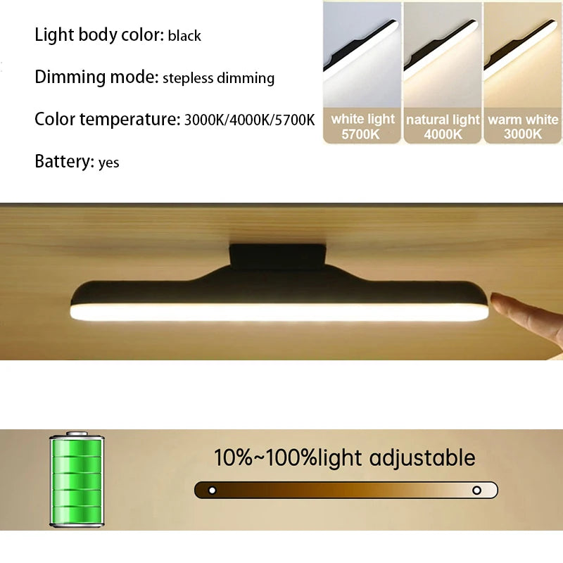 USB Rechargeable LED Makeup Lamp