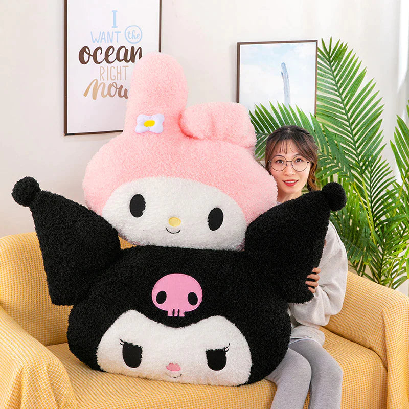 Oversized Sanrio Melody Pillow Cushion Cute Cartoon Doll Sofa Valentine'S Day Girlfriend Birthday Present Kawaii Plush Toys